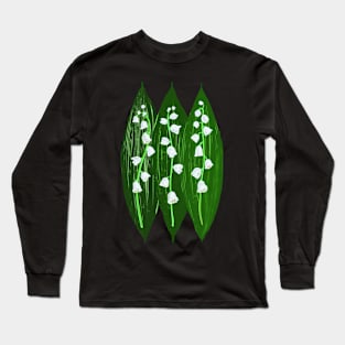 Leaves and lilies of the valley Long Sleeve T-Shirt